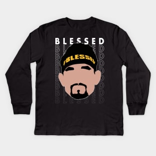 blessed in holloway Kids Long Sleeve T-Shirt